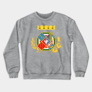 Lazio / Vintage-Look Region Flag Design Crewneck Sweatshirt